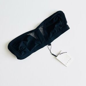 NWT SHAN SIZE 8 Do You Think I’m Sexy black bandeau luxury swim top